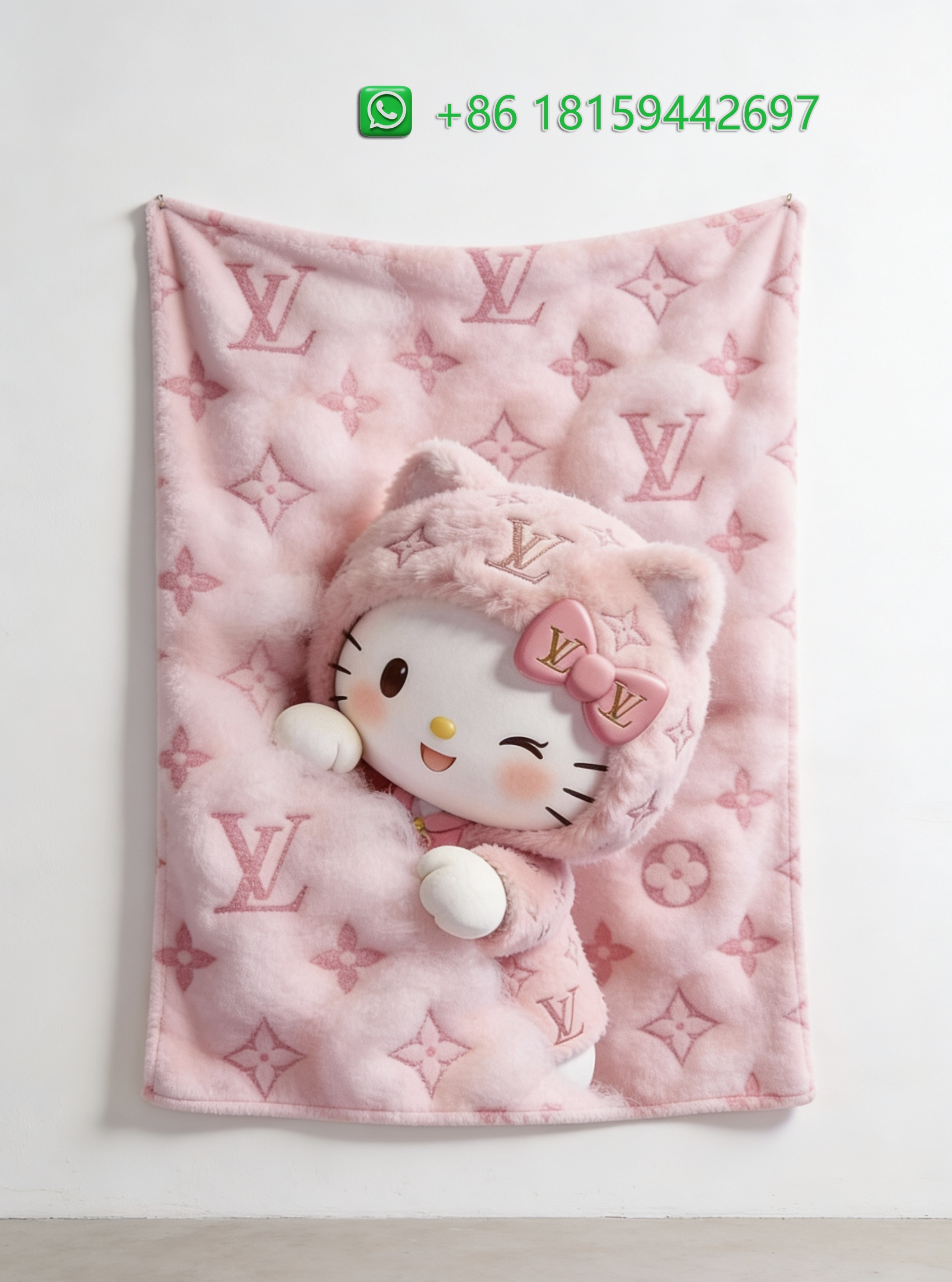 Louis Vuitton Throw Blankets